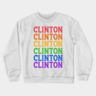 CLINTON COLORFUL CHRISTMAS Crewneck Sweatshirt